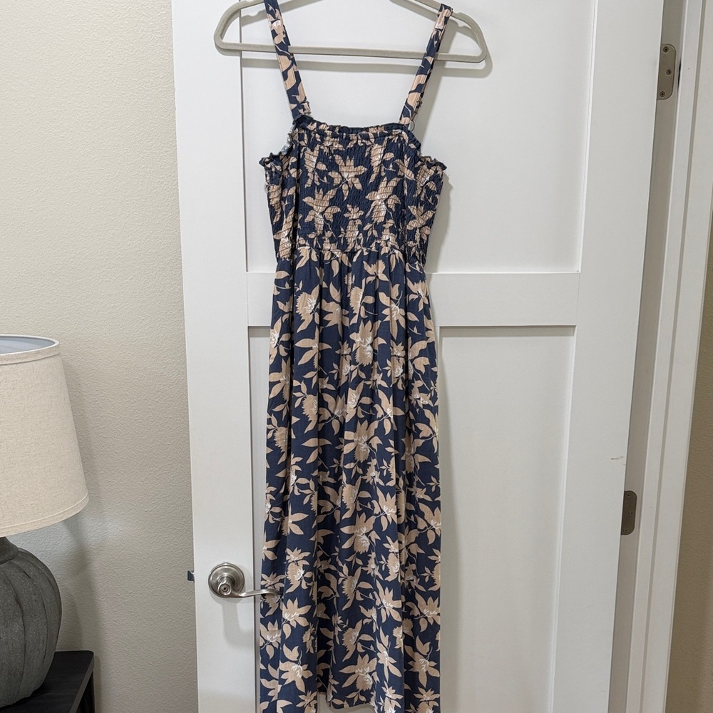 Floral Print Maxi Dress